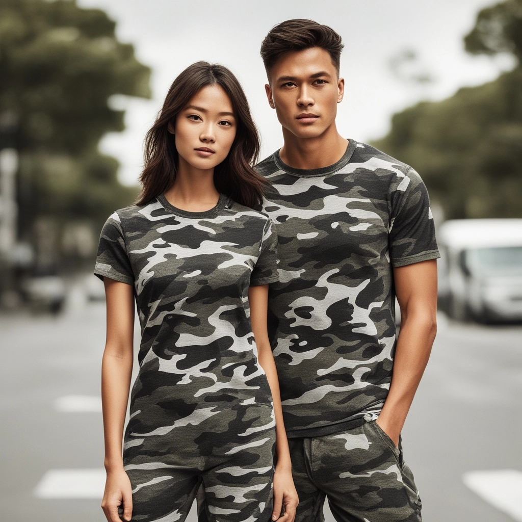 Camouflage Black Tone